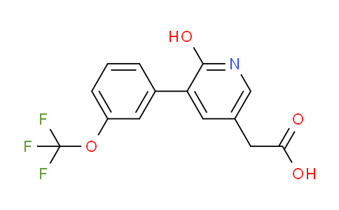 AM84729 | 1261485-69-1 | 2-Hydroxy-3-(3-(trifluoromethoxy)phenyl)pyridine-5-acetic acid