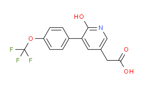 AM84732 | 1261450-59-2 | 2-Hydroxy-3-(4-(trifluoromethoxy)phenyl)pyridine-5-acetic acid
