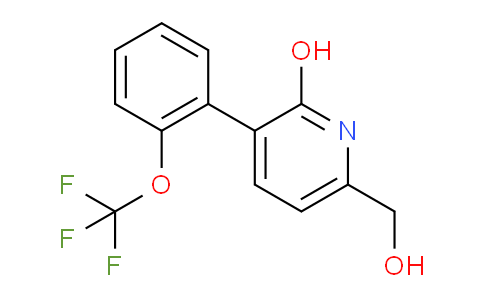 AM84747 | 1261729-71-8 | 2-Hydroxy-3-(2-(trifluoromethoxy)phenyl)pyridine-6-methanol