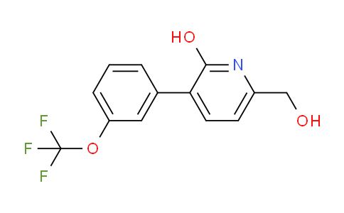 AM84750 | 1261594-30-2 | 2-Hydroxy-3-(3-(trifluoromethoxy)phenyl)pyridine-6-methanol