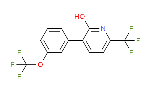 AM84769 | 1261625-54-0 | 2-Hydroxy-3-(3-(trifluoromethoxy)phenyl)-6-(trifluoromethyl)pyridine