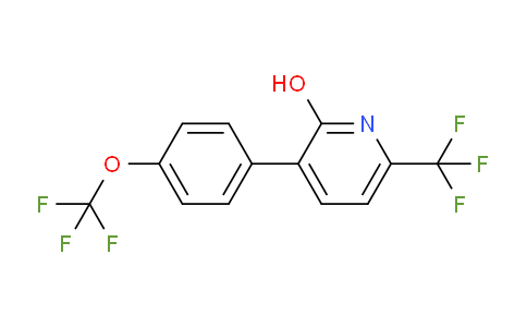 AM84771 | 1261576-12-8 | 2-Hydroxy-3-(4-(trifluoromethoxy)phenyl)-6-(trifluoromethyl)pyridine