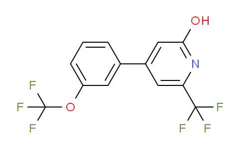 AM84777 | 1261663-07-3 | 2-Hydroxy-4-(3-(trifluoromethoxy)phenyl)-6-(trifluoromethyl)pyridine