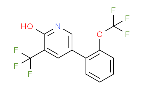 AM84781 | 1261530-81-7 | 2-Hydroxy-5-(2-(trifluoromethoxy)phenyl)-3-(trifluoromethyl)pyridine