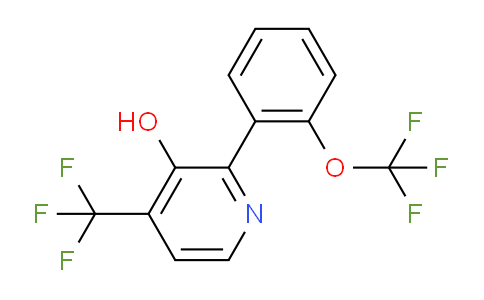 AM84784 | 1261576-27-5 | 3-Hydroxy-2-(2-(trifluoromethoxy)phenyl)-4-(trifluoromethyl)pyridine