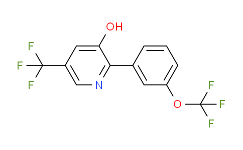 AM84788 | 1261652-29-2 | 3-Hydroxy-2-(3-(trifluoromethoxy)phenyl)-5-(trifluoromethyl)pyridine