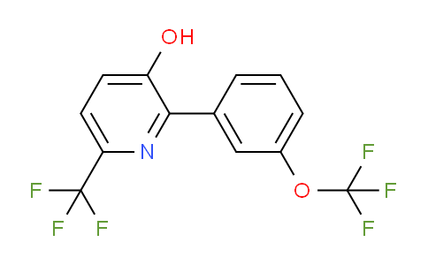 AM84789 | 1261740-95-7 | 3-Hydroxy-2-(3-(trifluoromethoxy)phenyl)-6-(trifluoromethyl)pyridine