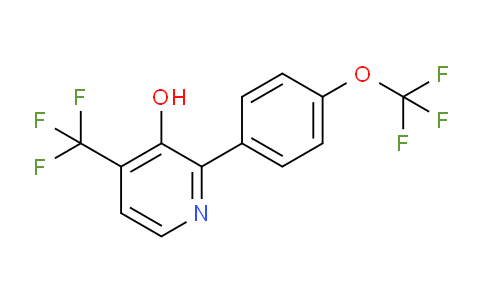 AM84790 | 1261562-49-5 | 3-Hydroxy-2-(4-(trifluoromethoxy)phenyl)-4-(trifluoromethyl)pyridine