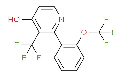 AM84799 | 1261450-79-6 | 4-Hydroxy-2-(2-(trifluoromethoxy)phenyl)-3-(trifluoromethyl)pyridine