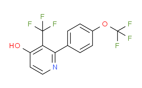 AM84804 | 1261652-92-9 | 4-Hydroxy-2-(4-(trifluoromethoxy)phenyl)-3-(trifluoromethyl)pyridine