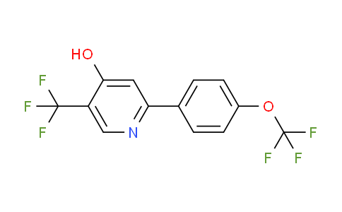 AM84805 | 1261741-08-5 | 4-Hydroxy-2-(4-(trifluoromethoxy)phenyl)-5-(trifluoromethyl)pyridine
