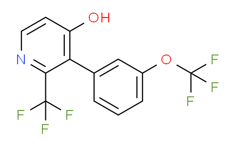 AM84808 | 1261833-10-6 | 4-Hydroxy-3-(3-(trifluoromethoxy)phenyl)-2-(trifluoromethyl)pyridine
