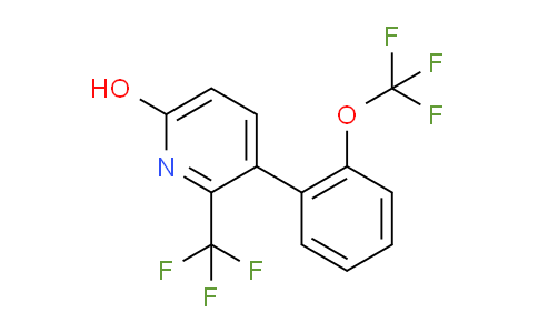 6-Hydroxy-3-(2-(trifluoromethoxy)phenyl)-2-(trifluoromethyl)pyridine