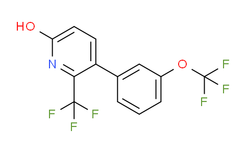 6-Hydroxy-3-(3-(trifluoromethoxy)phenyl)-2-(trifluoromethyl)pyridine