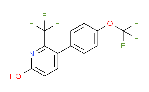 6-Hydroxy-3-(4-(trifluoromethoxy)phenyl)-2-(trifluoromethyl)pyridine