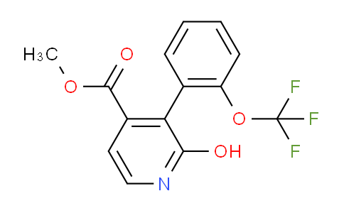 AM84820 | 1261866-69-6 | Methyl 2-hydroxy-3-(2-(trifluoromethoxy)phenyl)isonicotinate