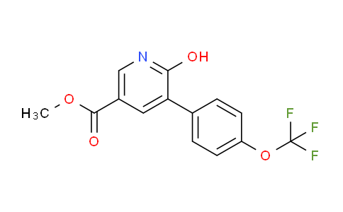 AM84824 | 1261843-20-2 | Methyl 6-hydroxy-5-(4-(trifluoromethoxy)phenyl)nicotinate