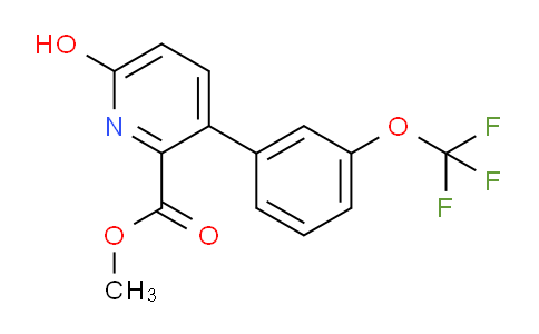 AM84826 | 1261744-60-8 | Methyl 6-hydroxy-3-(3-(trifluoromethoxy)phenyl)picolinate