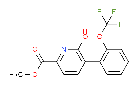 AM84828 | 1261767-35-4 | Methyl 6-hydroxy-5-(2-(trifluoromethoxy)phenyl)picolinate