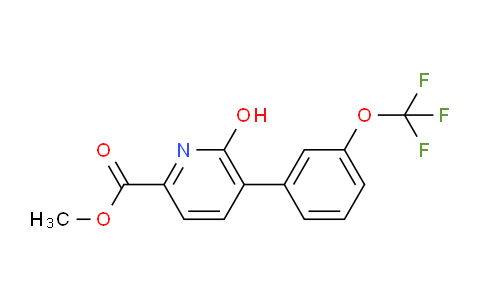 AM84829 | 1261798-17-7 | Methyl 6-hydroxy-5-(3-(trifluoromethoxy)phenyl)picolinate