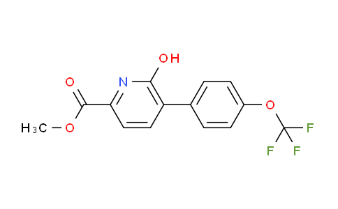 AM84830 | 1261744-66-4 | Methyl 6-hydroxy-5-(4-(trifluoromethoxy)phenyl)picolinate