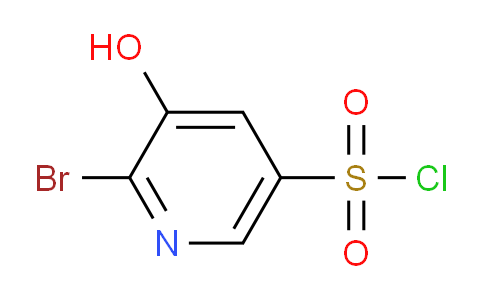 2-Bromo-3-hydroxypyridine-5-sulfonyl chloride