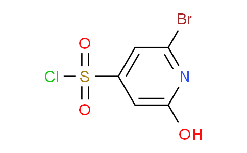 2-Bromo-6-hydroxypyridine-4-sulfonyl chloride