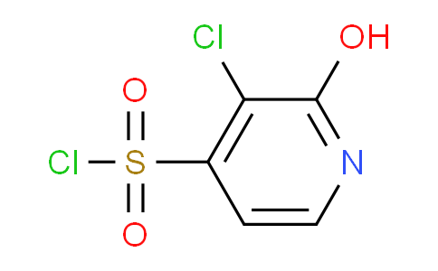 3-Chloro-2-hydroxypyridine-4-sulfonyl chloride