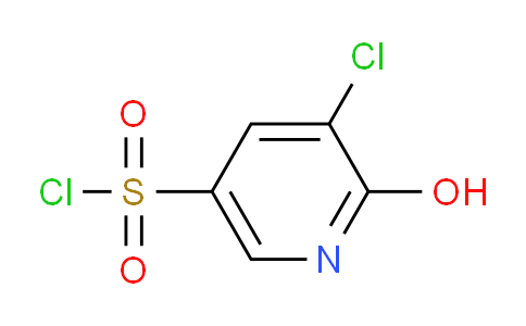 3-Chloro-2-hydroxypyridine-5-sulfonyl chloride