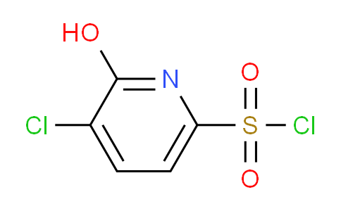 3-Chloro-2-hydroxypyridine-6-sulfonyl chloride