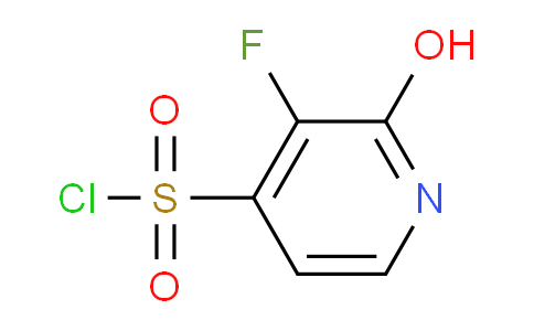 3-Fluoro-2-hydroxypyridine-4-sulfonyl chloride
