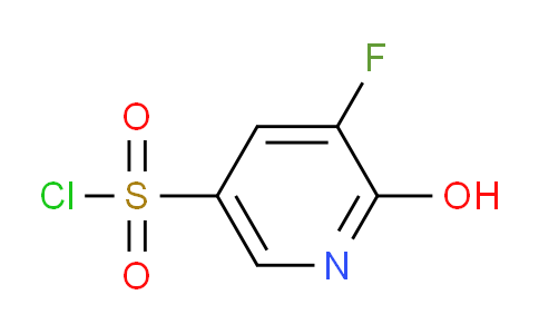 3-Fluoro-2-hydroxypyridine-5-sulfonyl chloride