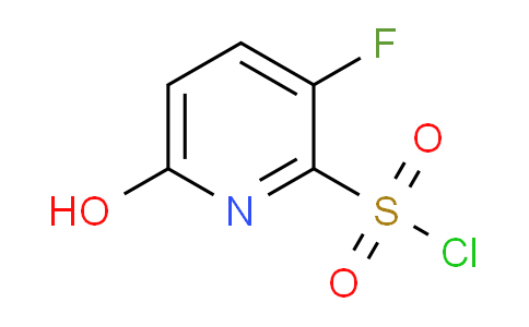 3-Fluoro-6-hydroxypyridine-2-sulfonyl chloride