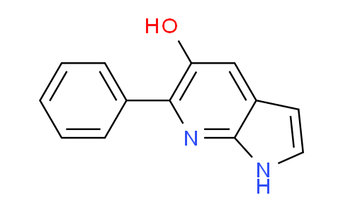 5-Hydroxy-6-phenyl-1H-pyrrolo[2,3-b]pyridine