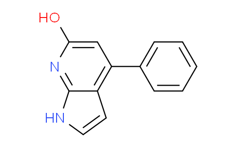 6-Hydroxy-4-phenyl-1H-pyrrolo[2,3-b]pyridine