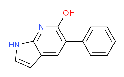 6-Hydroxy-5-phenyl-1H-pyrrolo[2,3-b]pyridine