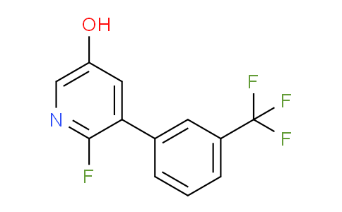 AM84982 | 1261629-57-5 | 2-Fluoro-5-hydroxy-3-(3-(trifluoromethyl)phenyl)pyridine