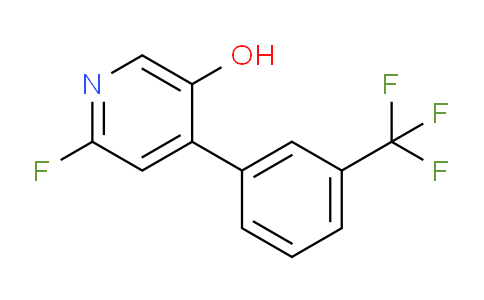 AM84985 | 1261847-10-2 | 2-Fluoro-5-hydroxy-4-(3-(trifluoromethyl)phenyl)pyridine