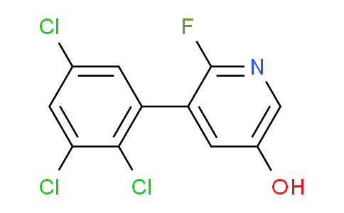 AM84998 | 1361741-66-3 | 2-Fluoro-5-hydroxy-3-(2,3,5-trichlorophenyl)pyridine