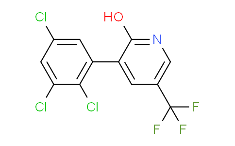 2-Hydroxy-3-(2,3,5-trichlorophenyl)-5-(trifluoromethyl)pyridine