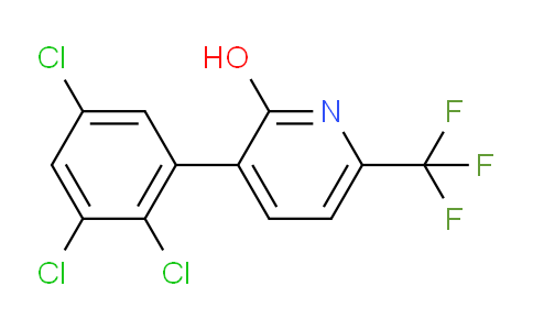 2-Hydroxy-3-(2,3,5-trichlorophenyl)-6-(trifluoromethyl)pyridine