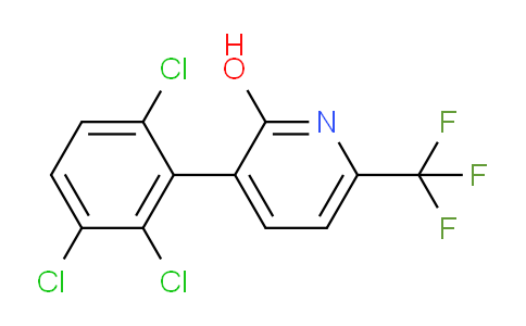 2-Hydroxy-3-(2,3,6-trichlorophenyl)-6-(trifluoromethyl)pyridine