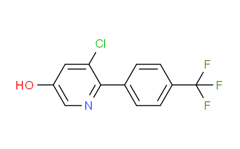 AM85026 | 1261813-43-7 | 3-Chloro-5-hydroxy-2-(4-(trifluoromethyl)phenyl)pyridine