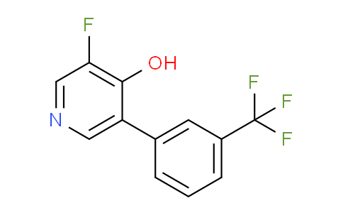 3-Fluoro-4-hydroxy-5-(3-(trifluoromethyl)phenyl)pyridine