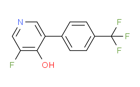 3-Fluoro-4-hydroxy-5-(4-(trifluoromethyl)phenyl)pyridine