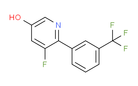3-Fluoro-5-hydroxy-2-(3-(trifluoromethyl)phenyl)pyridine