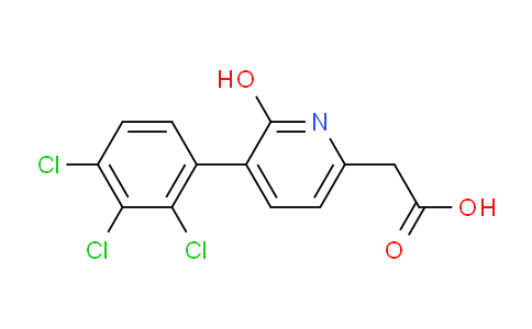 AM85089 | 1361655-53-9 | 2-Hydroxy-3-(2,3,4-trichlorophenyl)pyridine-6-acetic acid