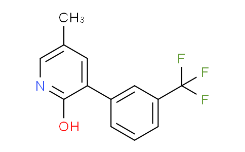 2-Hydroxy-5-methyl-3-(3-(trifluoromethyl)phenyl)pyridine