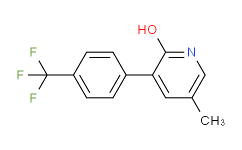 2-Hydroxy-5-methyl-3-(4-(trifluoromethyl)phenyl)pyridine
