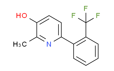 AM85132 | 1261788-44-6 | 3-Hydroxy-2-methyl-6-(2-(trifluoromethyl)phenyl)pyridine